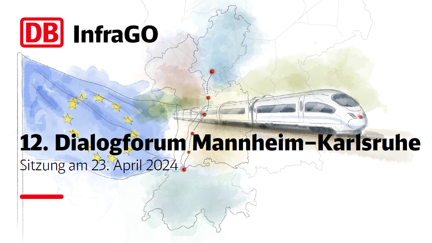 Titelbild Präsentation 12. Dialogforum Mannheim-Karlsruhe